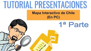 Mapa Geográfico interactivo de Chile tutorial para PC [upl. by Roose]