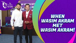 When Wasim Akram met Wasim Akram [upl. by Jude]