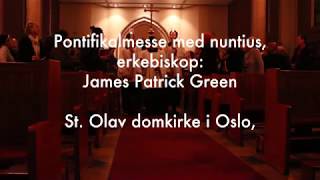 Pontifikalmesse med nuntius [upl. by Barbette]