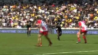 TOP 14  Stade Rochelais  Biarritz 18092010 [upl. by Bouchier]