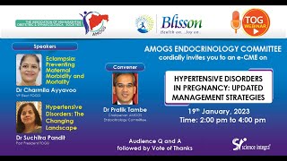 Hypertensive disorders in pregnancy  19012023  TOG Webinar  Science Integra [upl. by Larimore410]