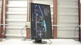 NEC MultiSync EA232WMi Rotation [upl. by Rojam]