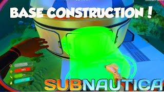 I BROKE THE GAME  Subnautica Base Building amp Creating the Radiation suit [upl. by Elenahc]