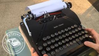 How to Use a Typewriter [upl. by Claudio165]