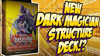 New Dark Magician Structure Deck  Illusion Of The Dark Magicians [upl. by Renrag]