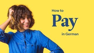 How To Pay The Bill In German  German In 60 Seconds [upl. by Neda112]