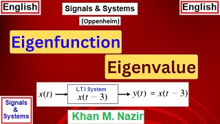 Example 31  Eigenfunction amp Eigenvalue  Response of LTI System to Complex Exponential [upl. by Zeus]