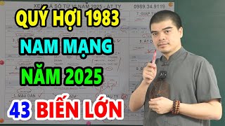 Tử Vi Tuổi Quý Hợi 1983 Nam Mạng Năm 2025 Sẽ GIÀU NHANH Chóng Mặt CỰC GIÀU Ôm Tiền Tỷ Trong tay [upl. by Jehius806]