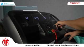 Aerofit AF 451Treadmill Best quality treadmill for daily workout Home workout Felix Fitness [upl. by Lynnette356]