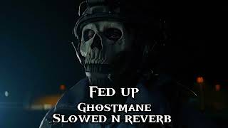 Ghostmane  fed up ultra slowed n reverb bass boosted ghostmane fedup bassboosted [upl. by Erb357]