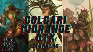 18 Poison Counters Standard Golgari Midrange OTK MTG Arena [upl. by Remo]