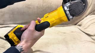 DeWalt DCG412 Angle Grinder Review [upl. by Justinian]