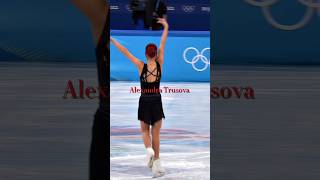 Olympic silver medalistfigureskating alexandratrusova olympicgames olympics iceskating [upl. by Ettelloc]