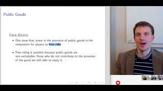 Microeconomics Lecture 16 Public Goods [upl. by Alliuqat]