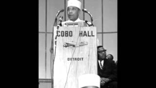 Elijah Muhammad speaks at Cobo Hall [upl. by Merrilee]