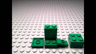 How to make a Lego Minecraft creeper [upl. by Nidraj199]