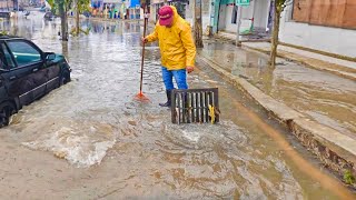 Mastering Drain Unclogging From Flooded Streets to Clear Pathways [upl. by Encrata]