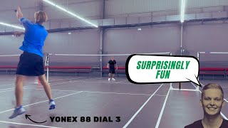 Yonex 88 Dial 3 review possibly the most FUN Yonex badminton shoe [upl. by Llibyc160]