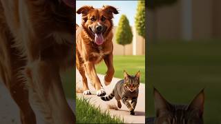 Mittens Clever Escape Outsmarting Rocky the Dog 🐱🐶 [upl. by Eetse181]