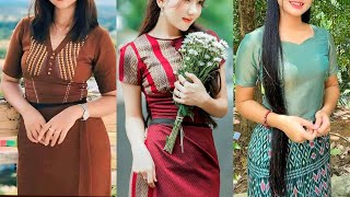 Super stunning and adorable ideas of Myanmar and Burmese dresses ideas part 2 [upl. by Enom]