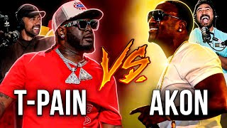 TPain reacts to TPain vs Akon 🔥 THE MORNING SHIFT SHOW [upl. by Leesa]