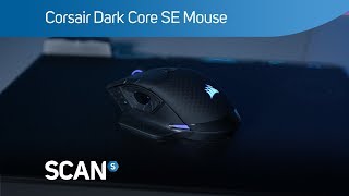 Corsair Dark Core SE wireless QI charging Mouse with 1ms response  Overview [upl. by Antipus]