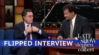 Neil DeGrasse Tyson Interviews Stephen Colbert [upl. by Carmelita852]