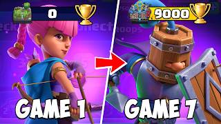 I Played The Best Clash Royale Deck For Every NEW Evolution [upl. by Ibbob]