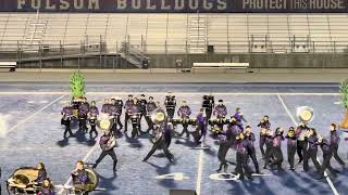 Woodcreek HS Drumline “Hexed” Folsom Competition 11224 1 [upl. by Lleznod]