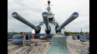 2024 Museum Ship Road Trip USS North Carolina BB55 [upl. by Orofselet]