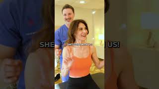 HUGE Neck Cracks  UNLOCKING Her Spine She Couldnt Believe it 🤣 shorts chiropractic [upl. by Ahsinal]