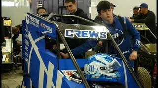 Brent Crews  2022 Chili Bowl  Monday Practice [upl. by Eelydnarb]