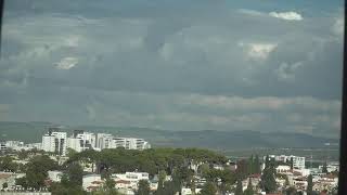 Middle east LIVE View of western side of Israels border with Lebanon [upl. by Glaudia697]