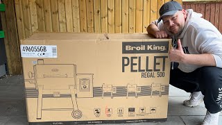 Broil king Regal 500 pellet grill broilking [upl. by Yeorgi603]