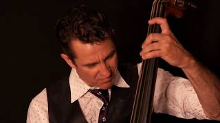 Rock and roll Great Double Bass Performance Impro Slap by quot Stéphane Barral quotEnjoy [upl. by Thielen]