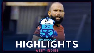 Cariah Takes 548  Trinidad and Tobago v Leeward Islands  CG United Super50 2023 [upl. by Nikkie]