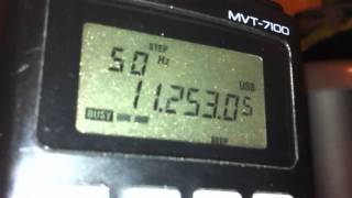 RAF Volmet 11253kHz on MVT7100 [upl. by Aynnat]