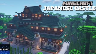 Minecraft Tutorial  How to Build a Japanese Castle [upl. by Aldric247]