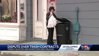 New Orleans leaders call for rebid of French Quarter and downtown trash contracts [upl. by Vories]