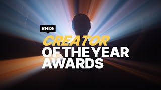 Introducing the RØDE Creator of the Year Awards 2024 [upl. by Kragh411]