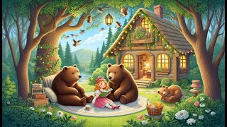 Goldilocks and the Three Bears A story about a curious girl who enters the bears home [upl. by Kcorb]