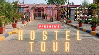 MNIT Jaipur freshers hostels tour  Room tour  1 year hostels Ayush Garg [upl. by Ramberg]