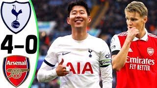 Tottenham vs Arsenal 40  All Goals and Highlights  2024 🔥 SON [upl. by Abate]