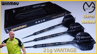 Winmau MVG Design VANTAGE Darts Review  Michael van Gerwen [upl. by Nate]