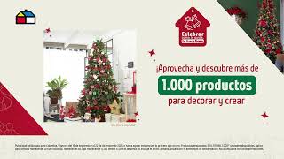 Aprovecha los mejores ahorros y descubre más de mil productos para decorar y armar tu Navidad [upl. by Sinnylg]