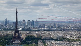 WATCH LIVE  Annua Bastille Day celebrations in Paris [upl. by Namrac]