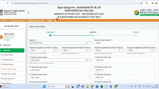 HOW TO FILL GAT B AND BET 2024 APPLICATION FORM  STEP BY STEP EXPLAINED [upl. by Thorlay]