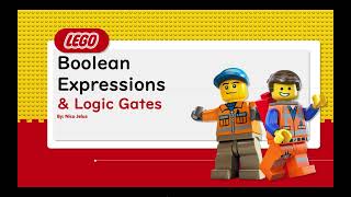 Boolean Expressions and Logic Gates [upl. by Darryn]