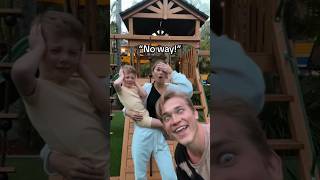 Trey Nelson doesn’t mess around at the playground🤣😳 TreyTriesThings family funny kids viral [upl. by Leblanc]