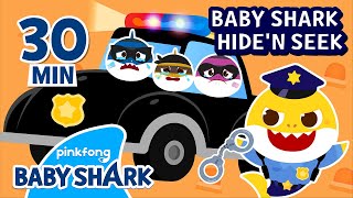 FREEZE Catch the Thief Shark Family  Compilation  Baby Shark Story  Baby Shark Official [upl. by Patty]